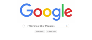 common seo mistakes